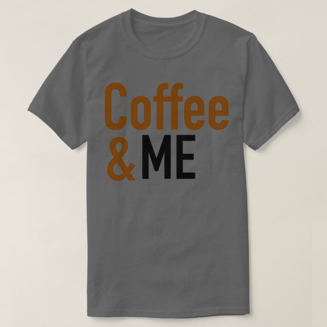 T-shirt Amateur de café Me (Design devant)