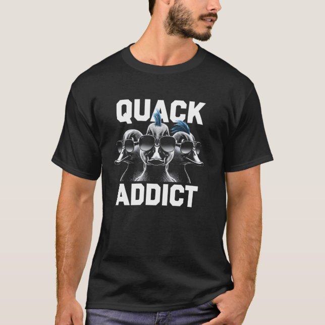 T-shirt Amateur de canard Observation des oiseaux Canards  (Devant)
