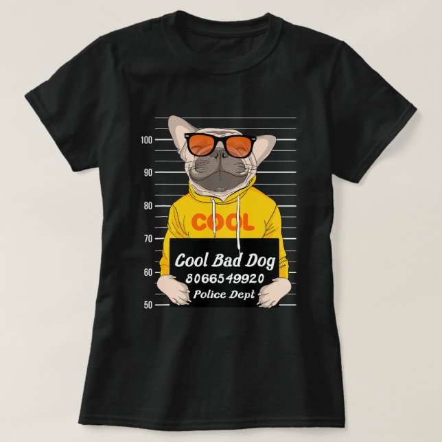 T-shirt Amateur de Carlin mignon Cool Carlin drôle Carlin  (Design devant)
