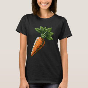 T-shirt Amateur de Carottes Drôle Végétalien Végétal