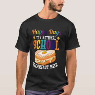 T-shirt Amateur de céréales Jours heureux c'est les Vacanc