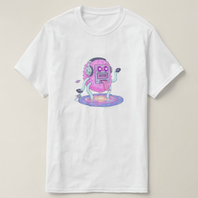 T-shirt Amateur de chanson  (Design devant)