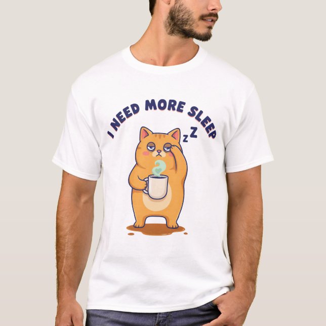 T-shirt Amateur de chats (Devant)