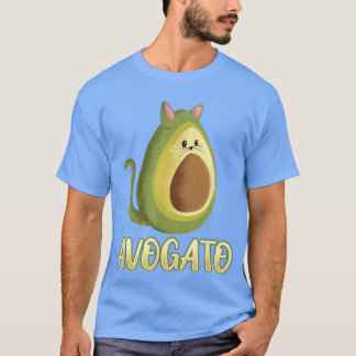 T-shirt amateur de chats Avogato Avocado