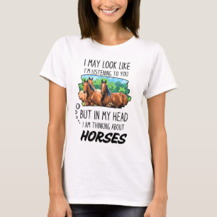 T-shirt Amateur de Chevaux Drôles