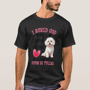 T-shirt Amateur de chien enthousiaste Il m'a envoyé propri