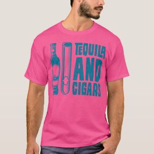 T-shirt Amateur de cigare Aficionado Cigar et Tequila Amou