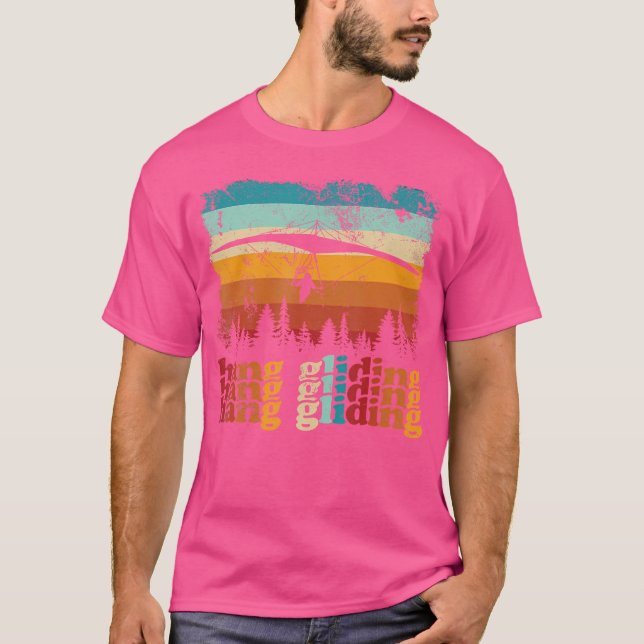 T-shirt Amateur de deltaplane Deltaplane (Devant)