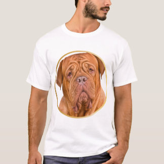 T-shirt Amateur de Dogue de dordeaux