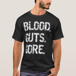 T-shirt Amateur de films d'horreur sanglants Halloween