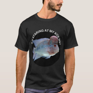 T-shirt Amateur de Flowerhorn, conception d'aquariophile