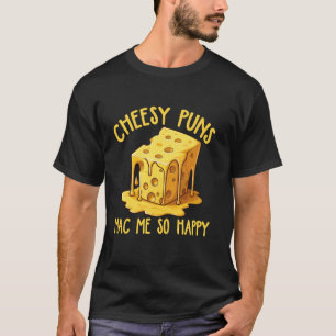 T-shirt Amateur de fromage drôle Humour de nourriture au f