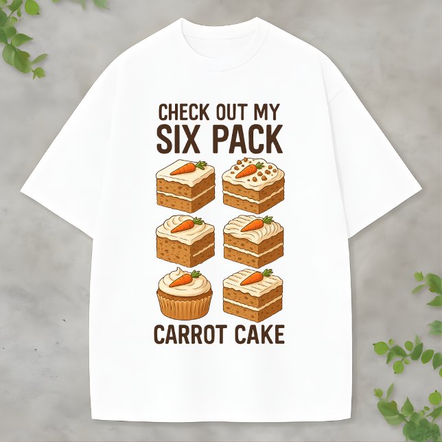 T-shirt amateur de gâteau à la carotte Parodie de  (Créateur téléchargé)