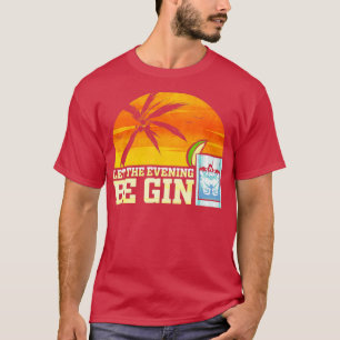 T-shirt Amateur de gin Cocktail Party Gin Tonic Juniper Vi