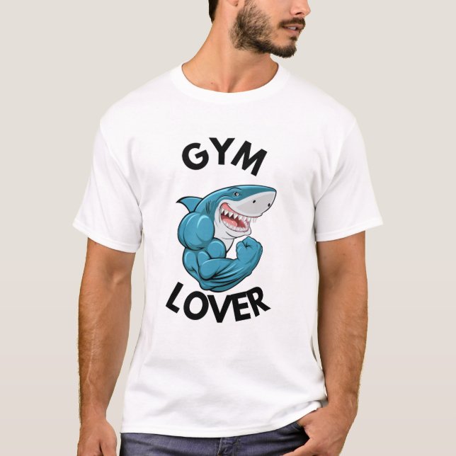 T-shirt Amateur de gym (Devant)