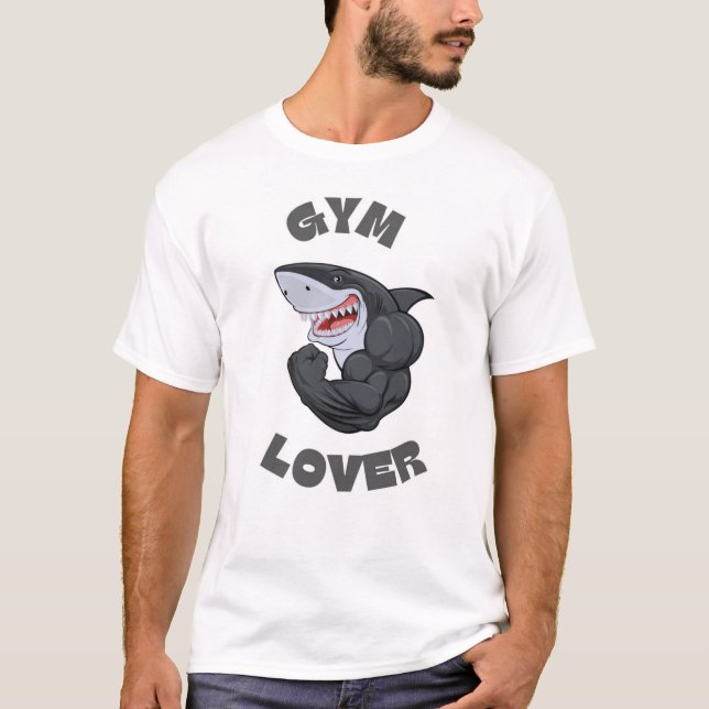 T-shirt Amateur de gym (Devant)