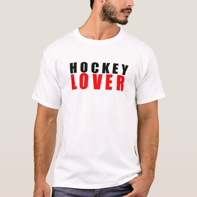 T-shirt Amateur de hockey (Devant)