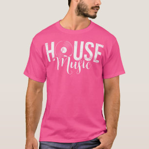 T-shirt Amateur de House Musique Edm Rave Dj Electro Deep