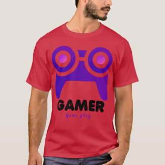 T-shirt Amateur de jeux vidéo drôle rétro