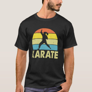 T-shirt Amateur de karaté vintage classique garçons filles
