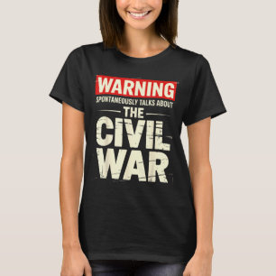 T-shirt Amateur de la guerre de Sécession drôle