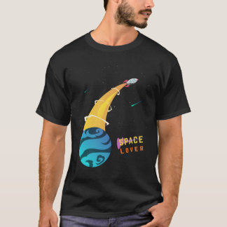 T-shirt Amateur de l'espace | Explorateur de l'espace