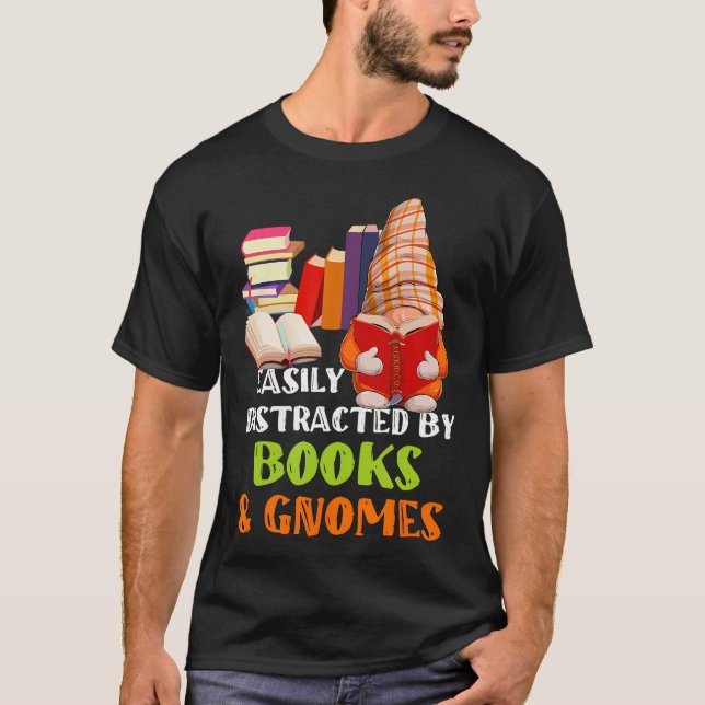 T-shirt Amateur de livres (Devant)