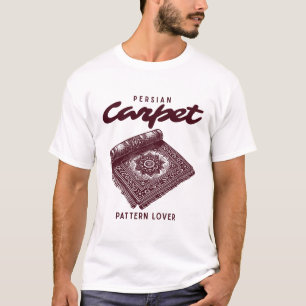 T-shirt amateur de motifs de tapis persans