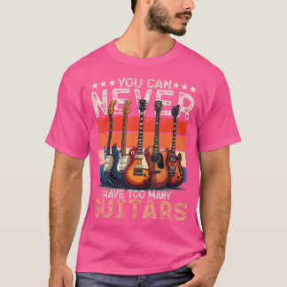 T-shirt Amateur de musique Rétro