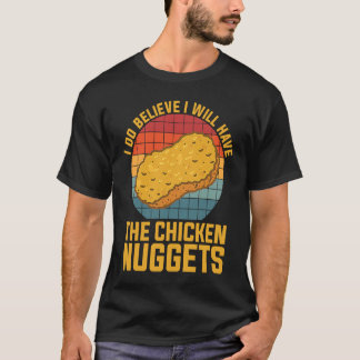 T-shirt Amateur De Nugget De Poulet Poulet Frit Rapide F