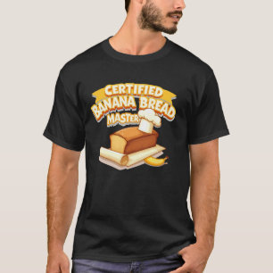 T-shirt Amateur de pain aux bananes Enthousiaste de la pât