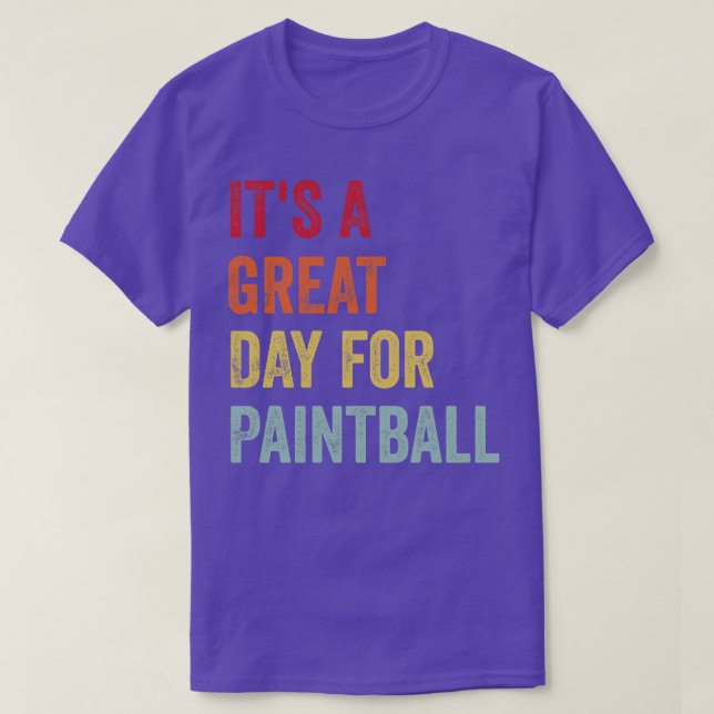 T-shirt Amateur de Paintball (Design devant)
