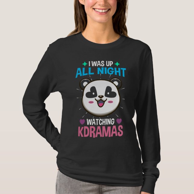 T-shirt Amateur de Panda Korean Drame Movie (Devant)