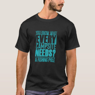 T-shirt Amateur de pêche et de camping drôle u2013 Pêcheur