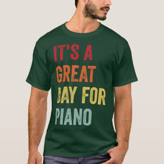 T-shirt Amateur de piano