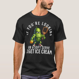 T-shirt Amateur de Pickleball Drôle Avec Un Cornichon Joua