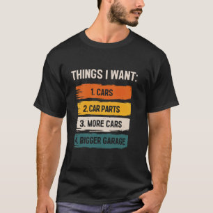 T-shirt Amateur de pièces automobiles - Passionné de voitu
