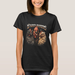 T-shirt Amateur de poulet de basse-cour des années 80 Musi