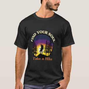 T-shirt Amateur de randonnée, passionnés de camping, amour
