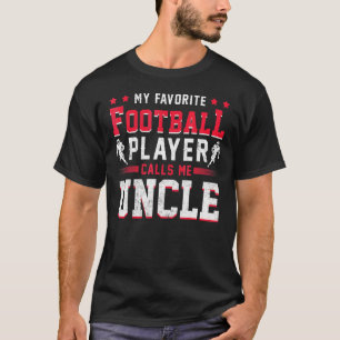 T-shirt Amateur de sport joueur de football américain oncl