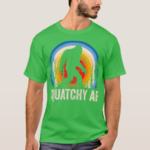 T-shirt Amateur de squatchy AF Sasquatch