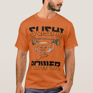 T-shirt Amateur de sushi de nourriture japonaise Bodybuild