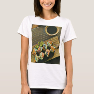 T-shirt Amateur de sushi japonais