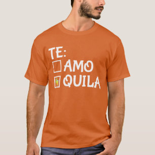 T-shirt Amateur de tequila Meico Boisson Meican Cadeau de