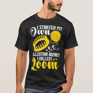 T-shirt Amateur de tricot à tisser Amoureux de la laine Ar
