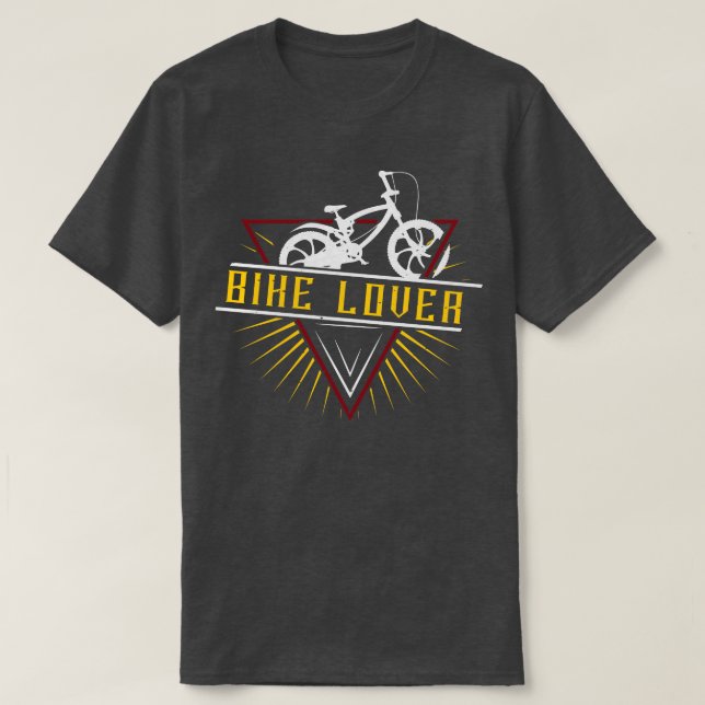 T-shirt Amateur de vélo (Design devant)