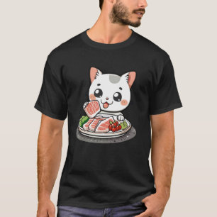 T-shirt Amateur de Wagyu Chat Vintage Traditionnel Japonai