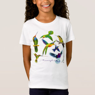 T-shirt amateur d'oiseaux de colibris