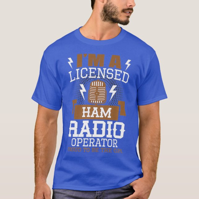 T-shirt Amateur Funny Proud (Devant)