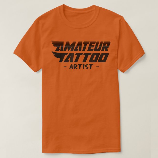 T-shirt Amateur Tattoo Artist Reese Bobby Talladega Race C (Design devant)